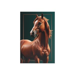 Spirit Animal Fine Art Postkarte – Pferd (Freiheit)