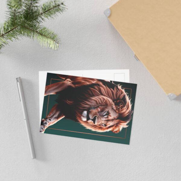 Spirit Animal Fine Art Postkarte – Löwe (Selbstbewusstsein) – Bild 4