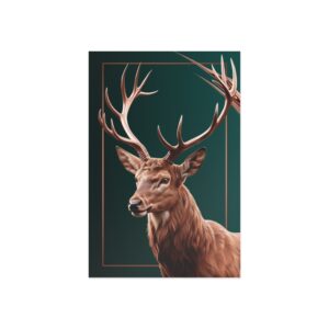 Spirit Animal Fine Art Postkarte – Hirsch (Sanftmut)